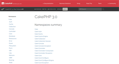 Desktop Screenshot of api.cakephp.org